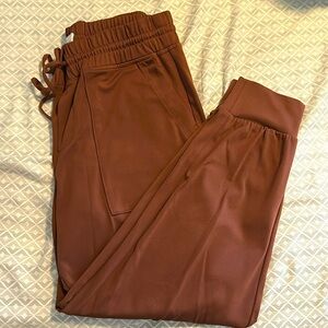 Lou & Grey Burnt Orange Joggers